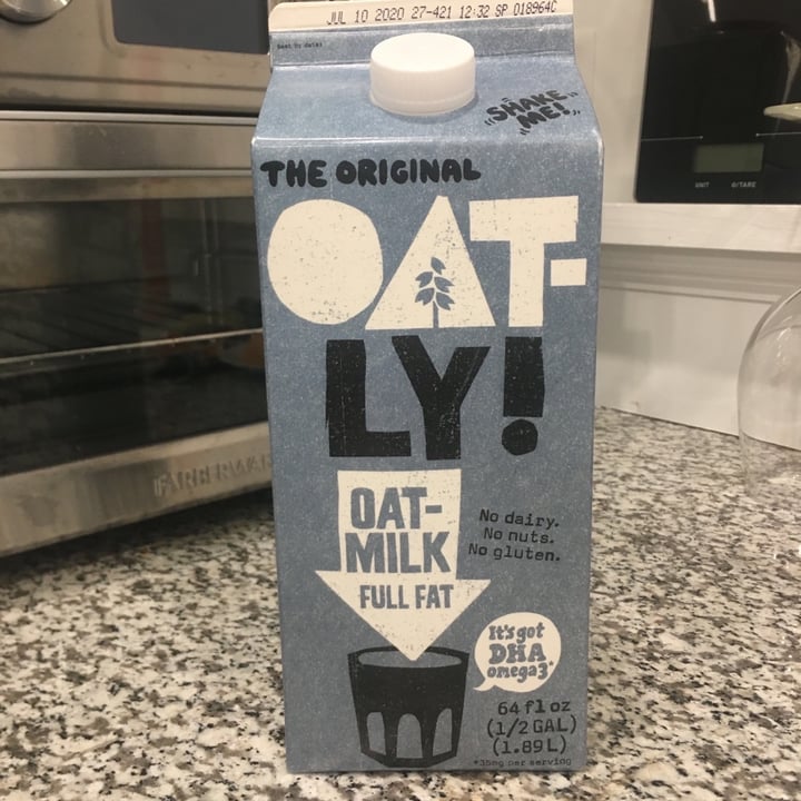 review photo of Oatly The Original Oatly Oat Milk Full Fat shared by @gracethegrouch on 29 Apr 2020 - review