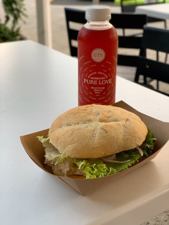 photo of Down to Earth Organic & Natural- Kailua Mock Tuna Sandwich shared by @johnthevegan on  20 Jan 2020 - review