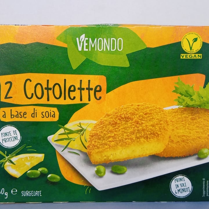 photo of Vemondo  Cotolette di Soia shared by @ariannamori91 on  30 Oct 2022 - review