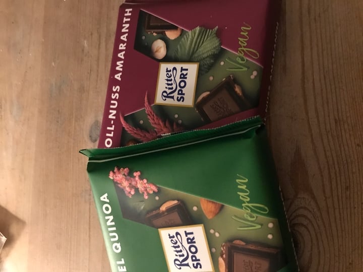 review photo of Ritter Sport Voll-Nuss Amaranth shared by @nicmue64 on 13 Apr 2020 - review