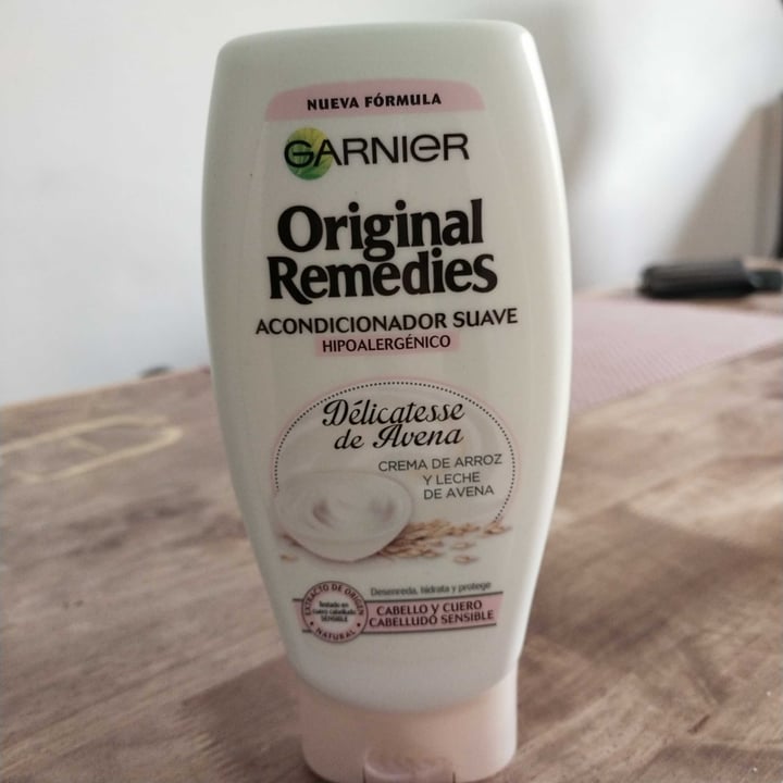 review photo of Garnier Acondicionador Original Remedies Delicatesse de Avena shared by @satanyancat on 09 Apr 2021 - review