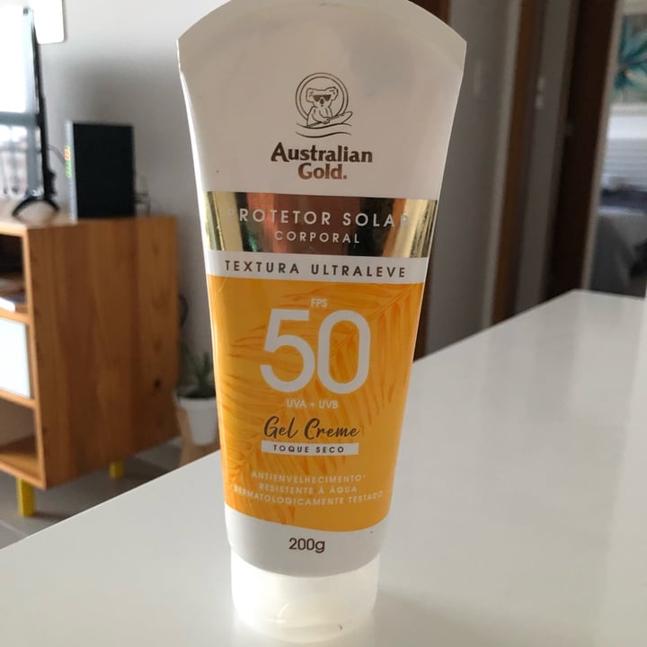 photo of Australian Gold protetor corporal shared by @priscillabessi on  06 Jun 2022 - review