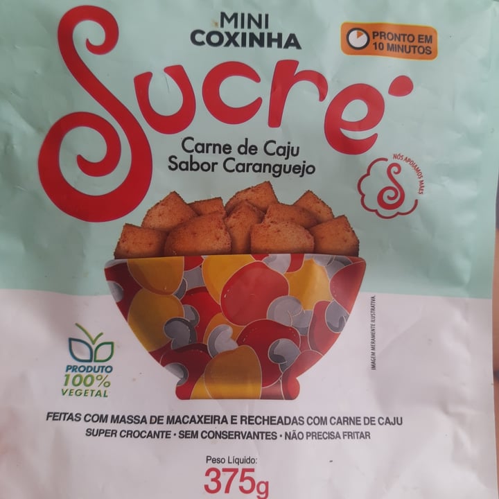 photo of Sucré Coxinha Carne de Caju sabor caranguejo shared by @kilma on  23 Jun 2022 - review