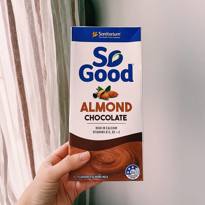 photo of Sanitarium So good almond chocolate milk shared by @amandayasmin on  03 Sep 2021 - review