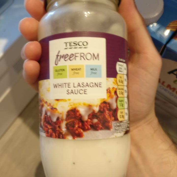 review photo of Tesco Vegan White Lasagne Sauce shared by @agusmagne on 01 Jun 2021 - review