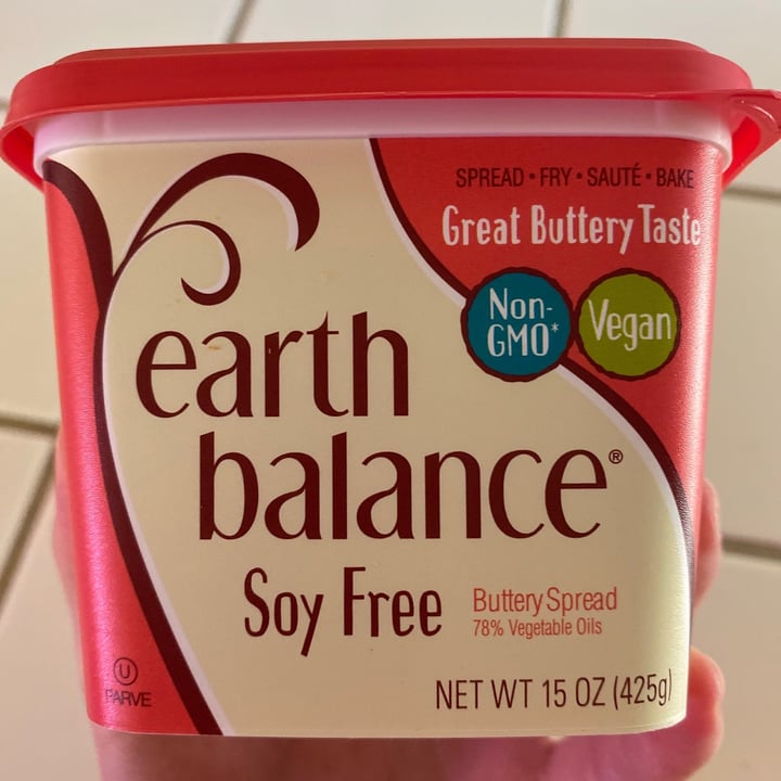 photo of Earth Balance Soy Free Buttery Spread shared by @bumblebea on  01 Aug 2020 - review