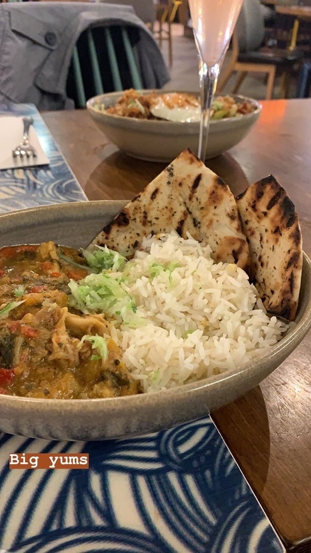 review photo of Giraffe Jackfruit curry shared by @kayleighjackson on 29 Dec 2019 - review