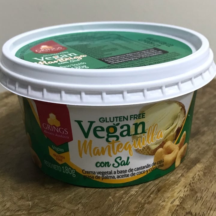 photo of Grings alimentos saudáveis vegan butter shared by @pvannucci on  05 May 2022 - review