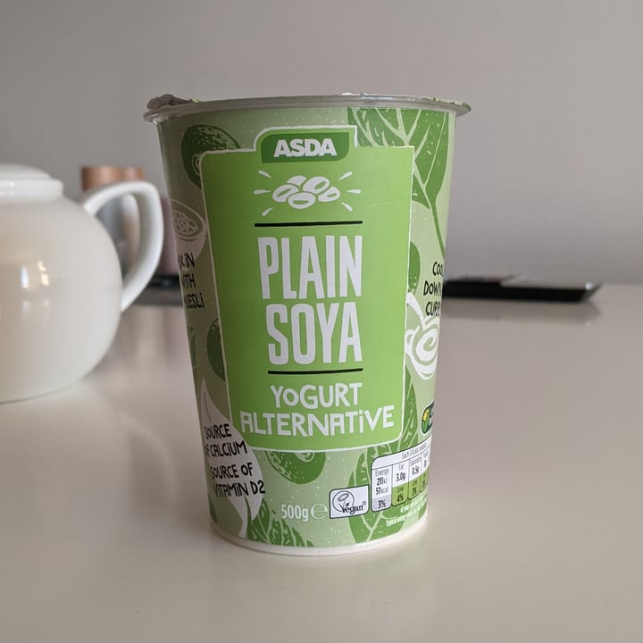 photo of ASDA Plain soya yogurt shared by @amber99 on  06 Nov 2021 - review