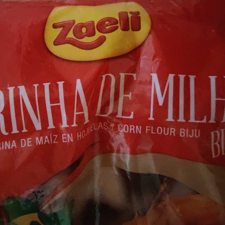 photo of Zaeli Farinha de milho biju shared by @sabrinacassiano on  04 Dec 2022 - review