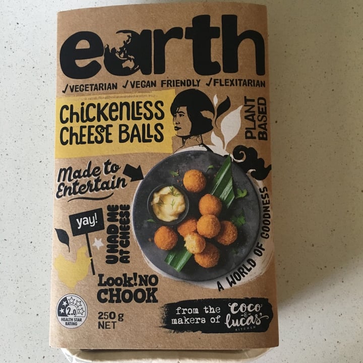 photo of Earth Chickenless cheese balls shared by @natb on  07 Mar 2021 - review