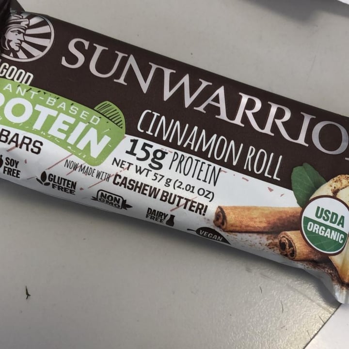 photo of Sunwarrior (Food) Cinnamon Roll Bar shared by @syliza on  30 Jun 2022 - review