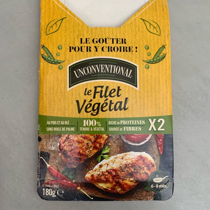 review photo of Unconventional Filetti Vegetali 0% Pollo 100% Gusto - Plant Based Fillet shared by @inesr on 23 Jan 2023 - review