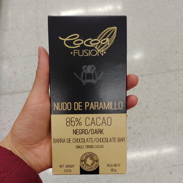 photo of Cocoa fusion Barra De Chocolate shared by @andreitaduarte on  23 Jan 2021 - review