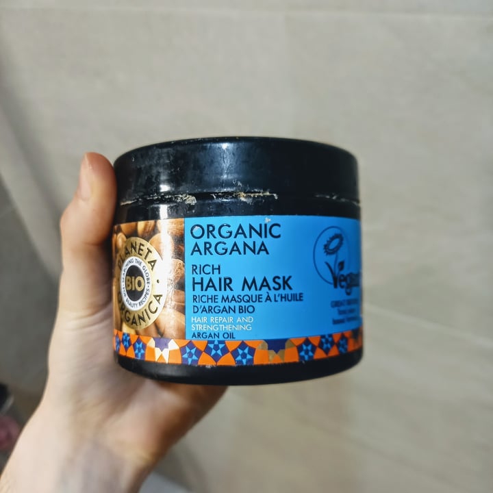 photo of Planeta orgánica Organic Argana Rich Hair Mask shared by @c1audia on  30 Mar 2022 - review