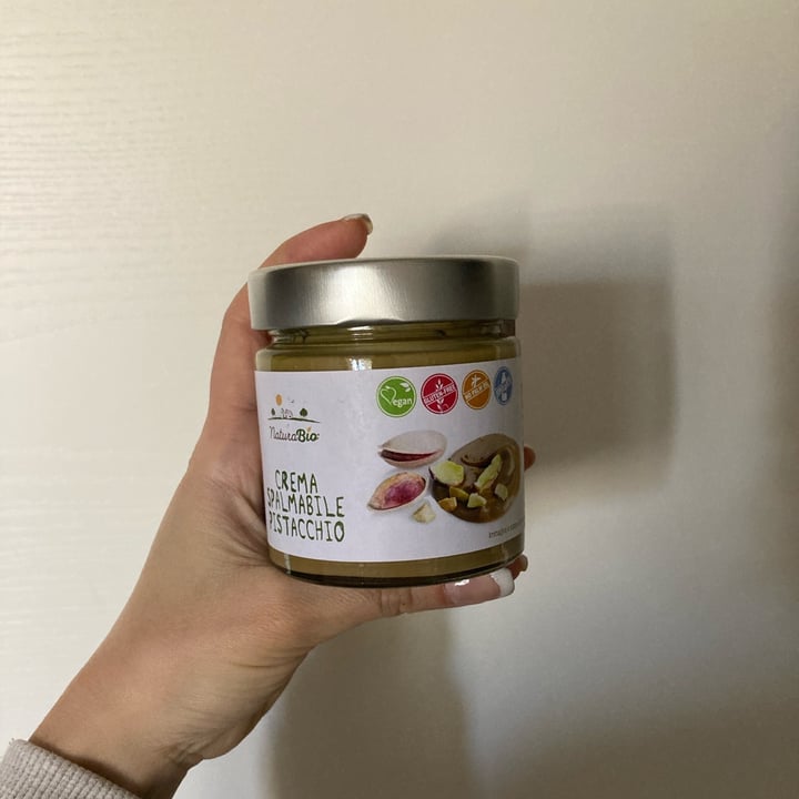 photo of NaturaBio Crema spalmabile pistacchio shared by @empathika1 on  25 Apr 2022 - review