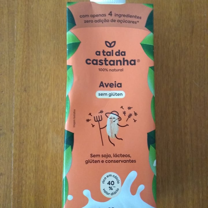 review photo of A Tal da Castanha Leite de aveia (Sem Glúten) shared by @mariaaparecida on 06 May 2022 - review