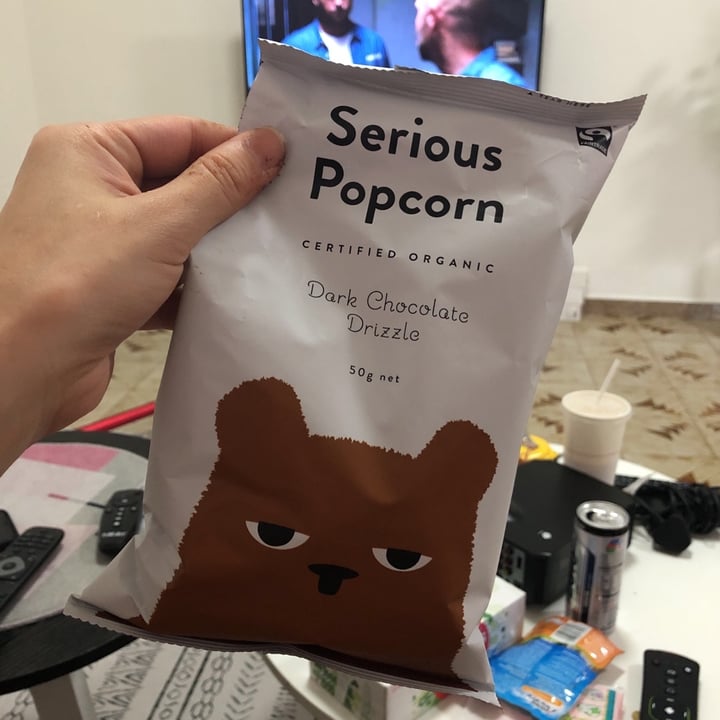 photo of Serious Food Co. Dark Chocolate Drizzle Popcorn shared by @graceyuki on  08 Mar 2020 - review