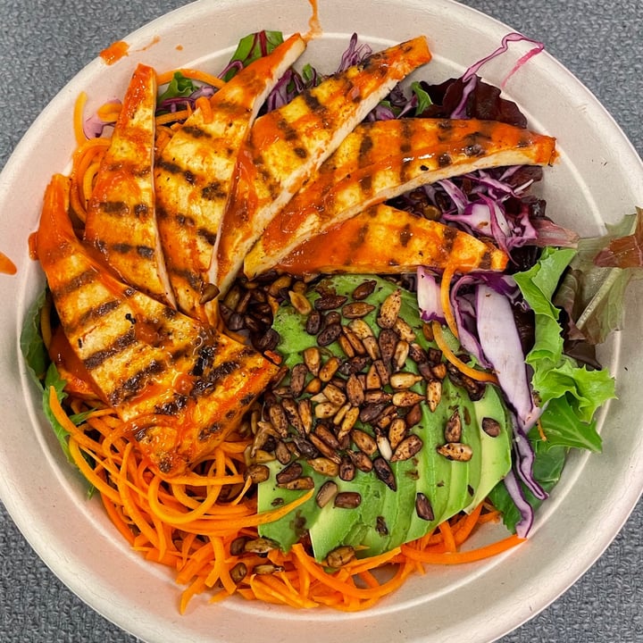 photo of Orchard Grocer Upstater Buffalo Tofu Salad shared by @janetisvegan on  30 Sep 2021 - review