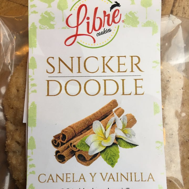 photo of Libre cookies Cookies de canela y vainilla shared by @palitovegano on  06 Sep 2021 - review