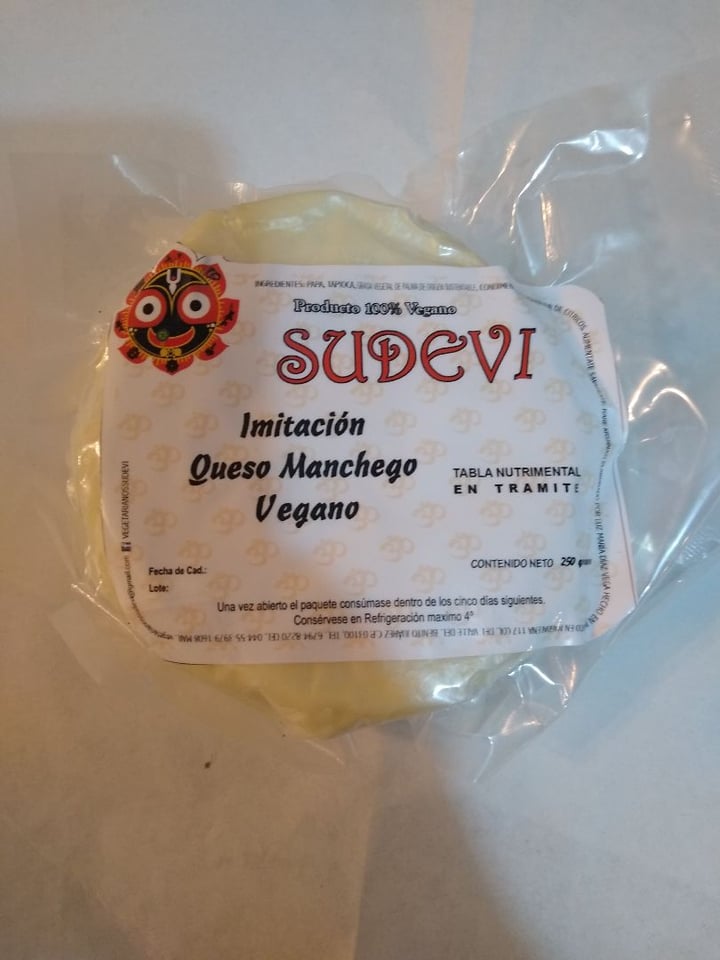 photo of Sudevi Queso Tipo Manchego shared by @inezaduran on  03 Mar 2020 - review