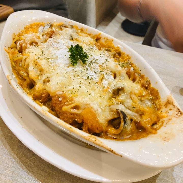 photo of Flavours by Saute Baked Pasta Laksa Lion Mane Spaghetti shared by @herbimetal on  10 Feb 2020 - review