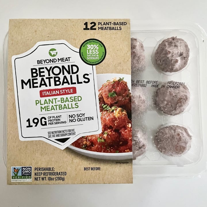 photo of Beyond Meat Beyond Meatballs Italian Style shared by @appleappleamanda on  13 Mar 2021 - review