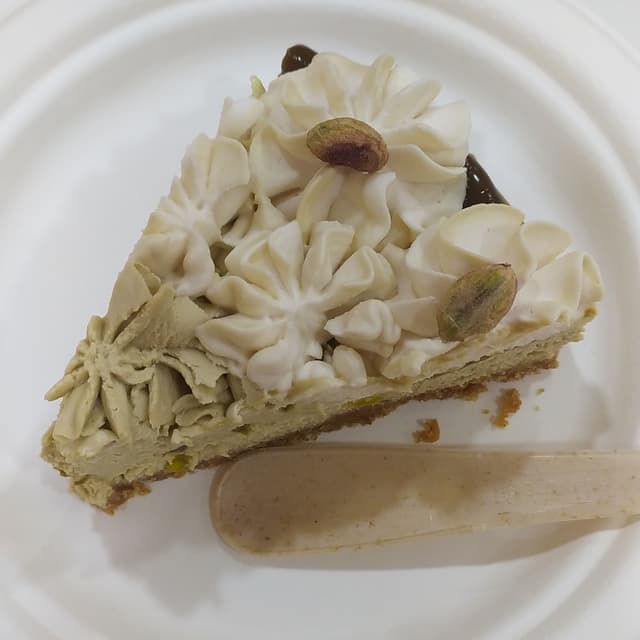 Photo du plat “cheesecake al pistacchio”