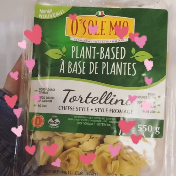 photo of O'sole mio Vegan Tortellini Cheese Style shared by @anniekimderoy on  14 Nov 2021 - review