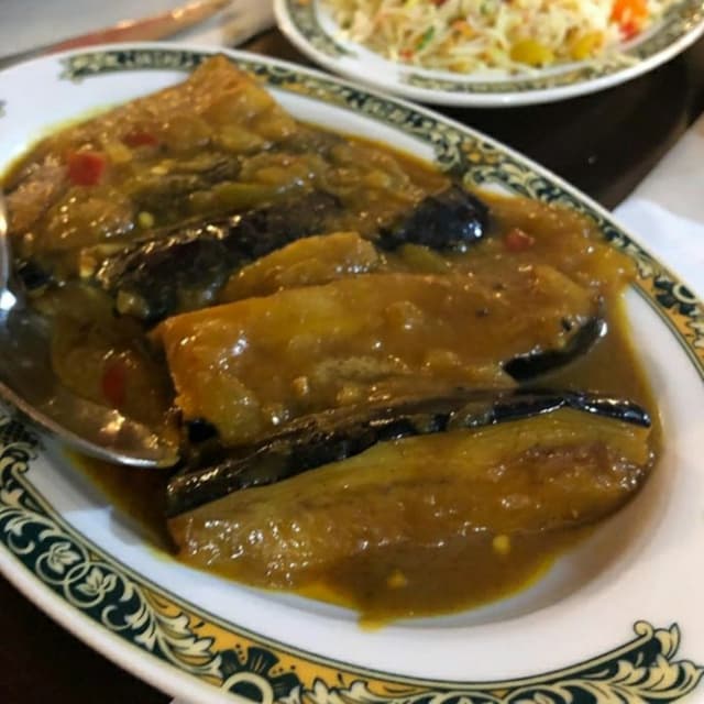 Foto do prato “Begun masala”