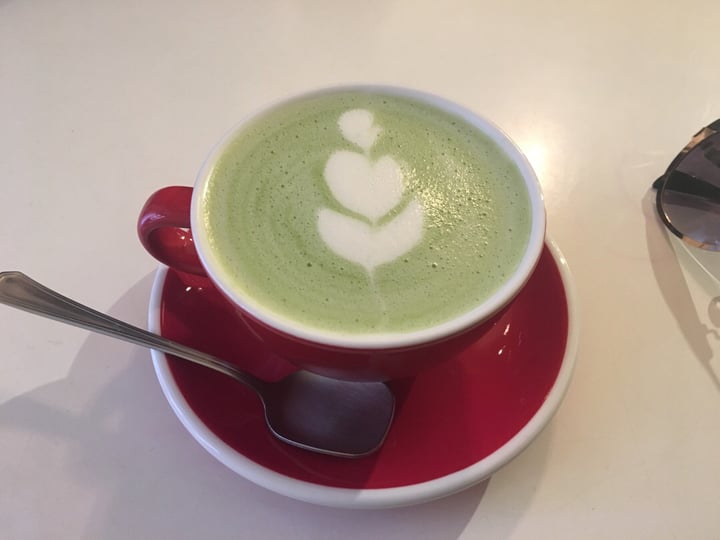 photo of Chillin' Cafe Matcha Latte shared by @theveggienomad on  08 Feb 2019 - review