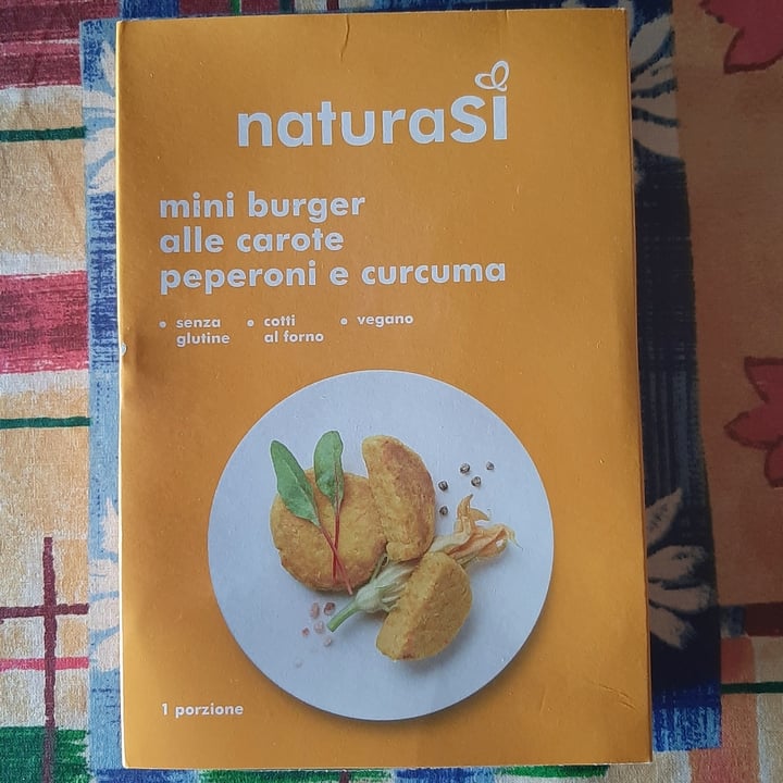 photo of Natura Sì Mini Burger alle Carote Peperoni e Curcuma shared by @franci00 on  23 Jul 2022 - review