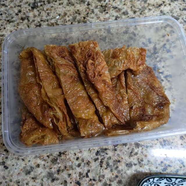Foto do prato “炸斋鹅 Crispy Veggie Fried Goose”