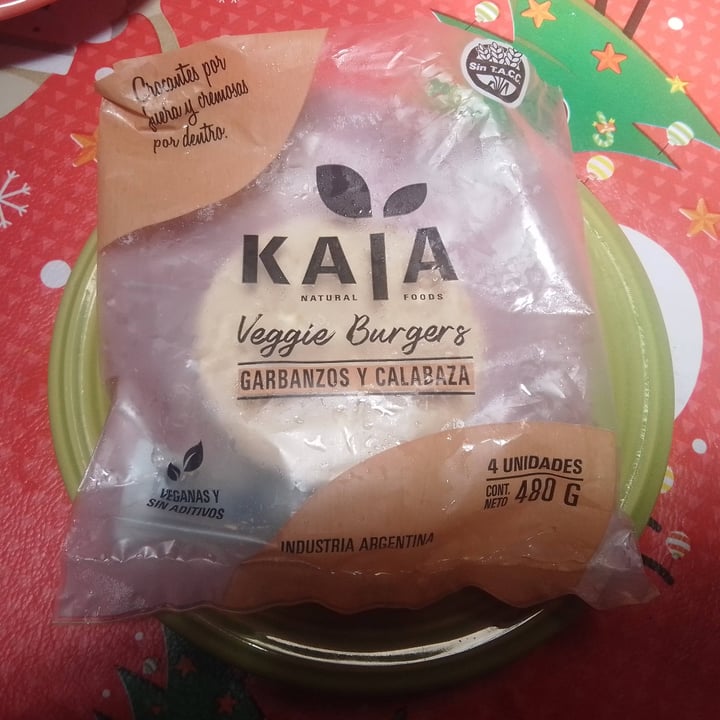 photo of Kaia Natural Foods Medallones de Garbanzos Y Calabaza shared by @cristhinachico on  03 Jan 2022 - review