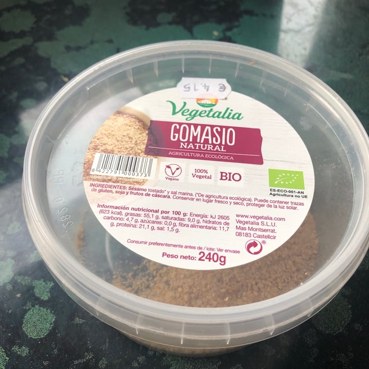 review photo of Vegetalia Gomasio shared by @veganslove on 02 Apr 2021 - review