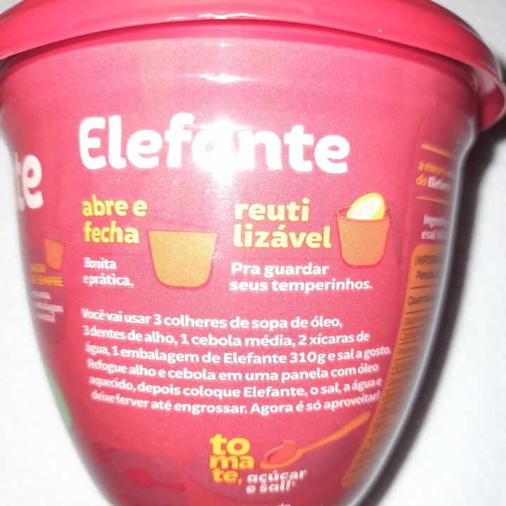 photo of Elefante Extrato De Tomate shared by @danireich on  22 Jun 2022 - review