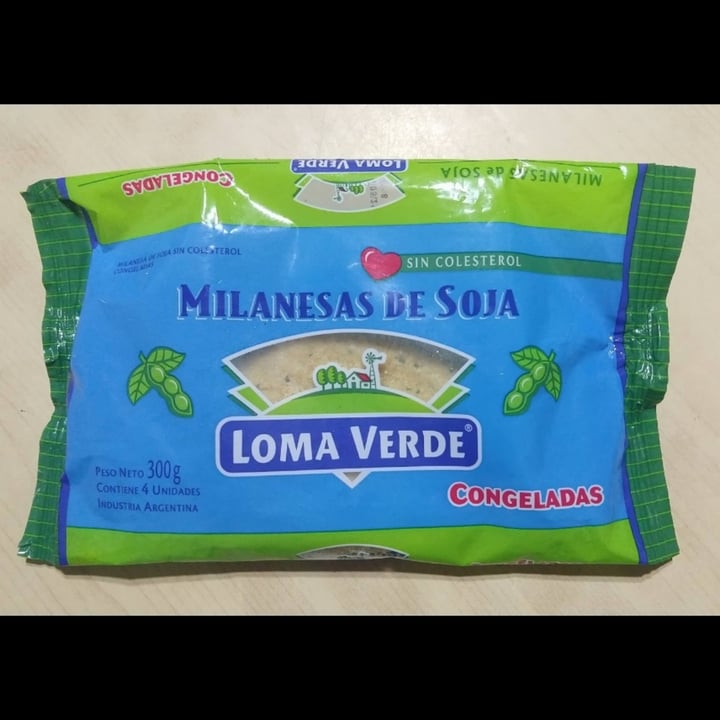 photo of Loma Verde Milanesa de soja shared by @veganx on  04 Mar 2021 - review