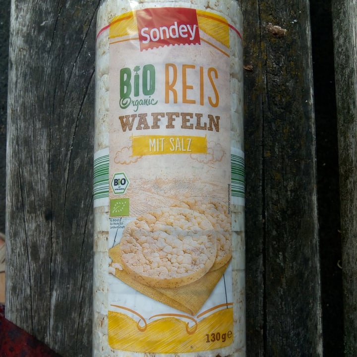photo of Sondey Bio Organic Reiswaffeln shared by @ultraviolett20 on  08 Jul 2022 - review