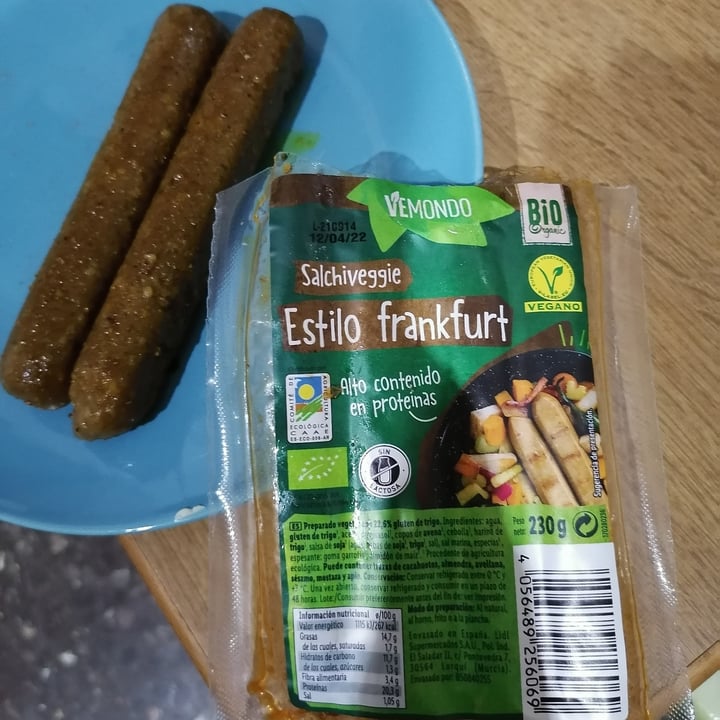 review photo of Vemondo salchiveggie estilo frankfurt shared by @kevinriveraloor on 29 Sep 2021 - review
