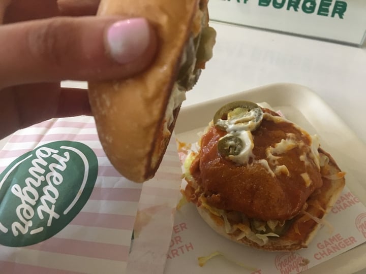 review photo of Neat Burger Chick'n burger shared by @amisha- on 08 Jan 2020 - review