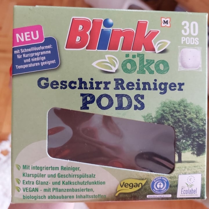 photo of Blink Öko Geschirr Reiniger Pods shared by @nanienanie on  09 Jul 2022 - review