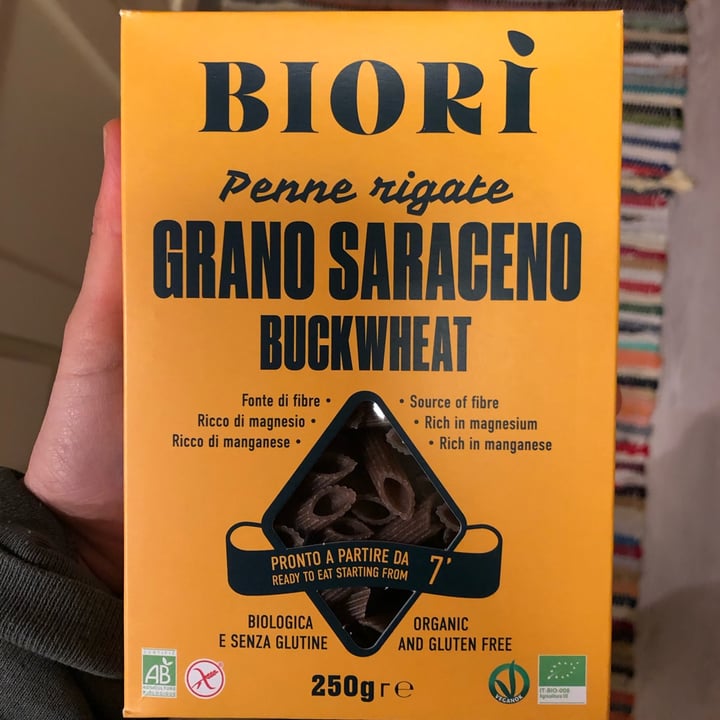 photo of Biori Penne rigate di grano saraceno shared by @gillis2010 on  17 Feb 2022 - review