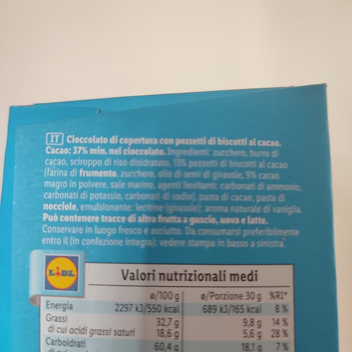 review photo of Fin Carré Cioccolato con Cookies shared by @camillafer on 26 Apr 2022 - review