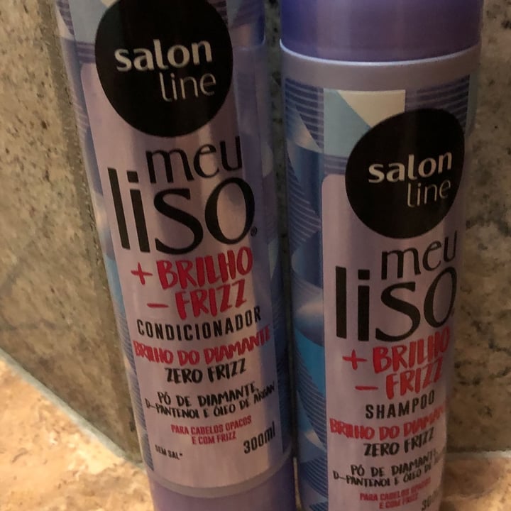 review photo of Salon line Shampoo meu liso Brilho Do Diamante shared by @luaesolveg on 28 Jan 2022 - review