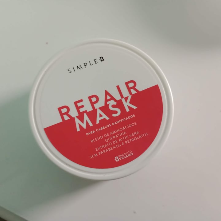 review photo of simple b máscara capilar shared by @mikaella on 15 Oct 2022 - review