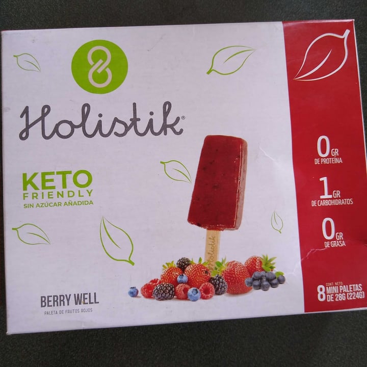 photo of Holistik Paletas Berry Well shared by @ximenapaez on  02 Mar 2021 - review