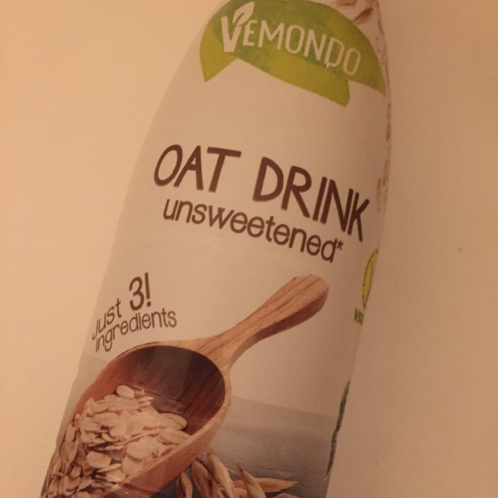 photo of Vemondo Oat Drink unsweetened shared by @splashh on  27 Oct 2021 - review