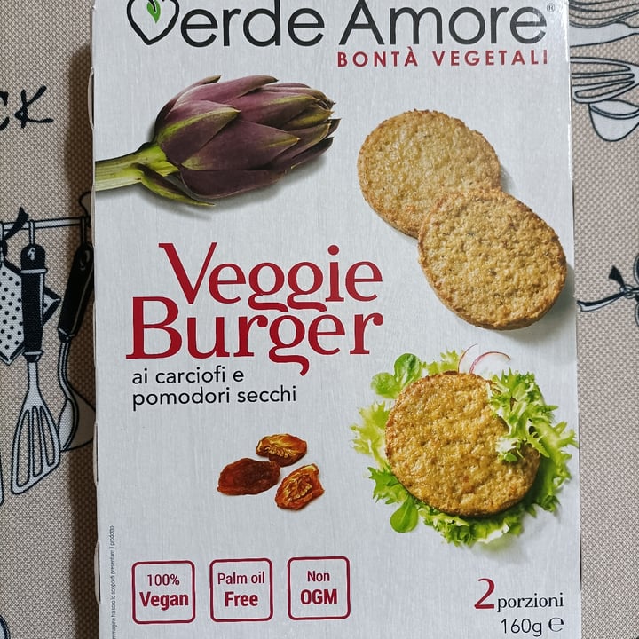 photo of Verde Amore Veggie Burger ai carciofi e pomodori secchi shared by @maka89 on  07 Nov 2022 - review