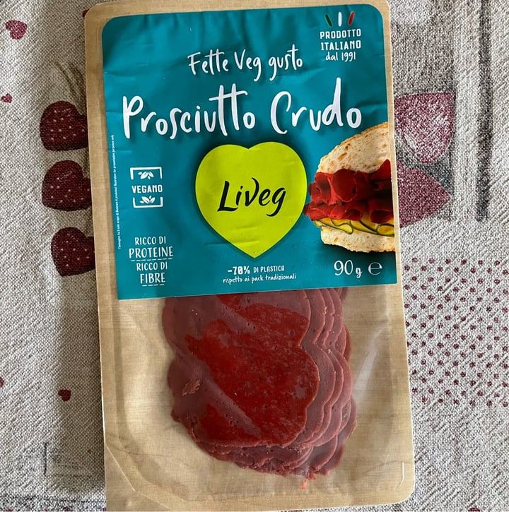 photo of Liveg Fette Veg Gusto Prosciutto Crudo shared by @martibell on  16 Sep 2022 - review