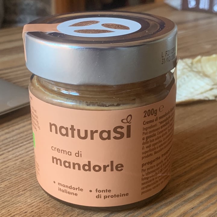 photo of Natura Sì Crema di mandorle shared by @amaveg on  14 Apr 2022 - review